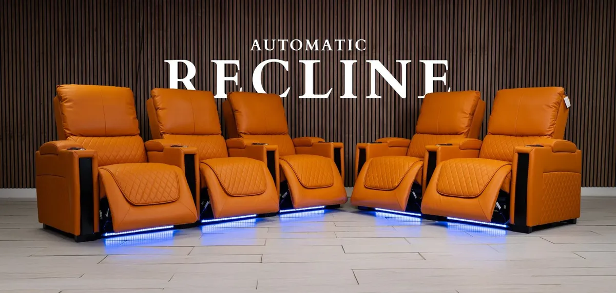 Sienna 3+2 Electric Leather Recliner Sofa Set - Image 2
