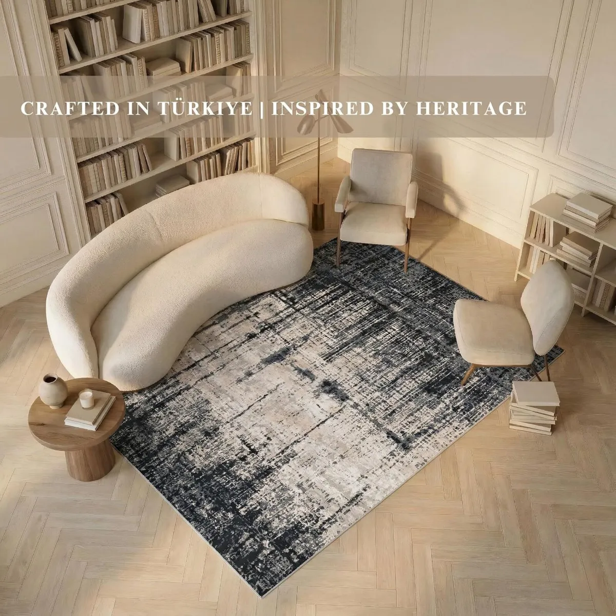 Machine Washable Rug 200x300cm Non-Slip Backing - Image 2