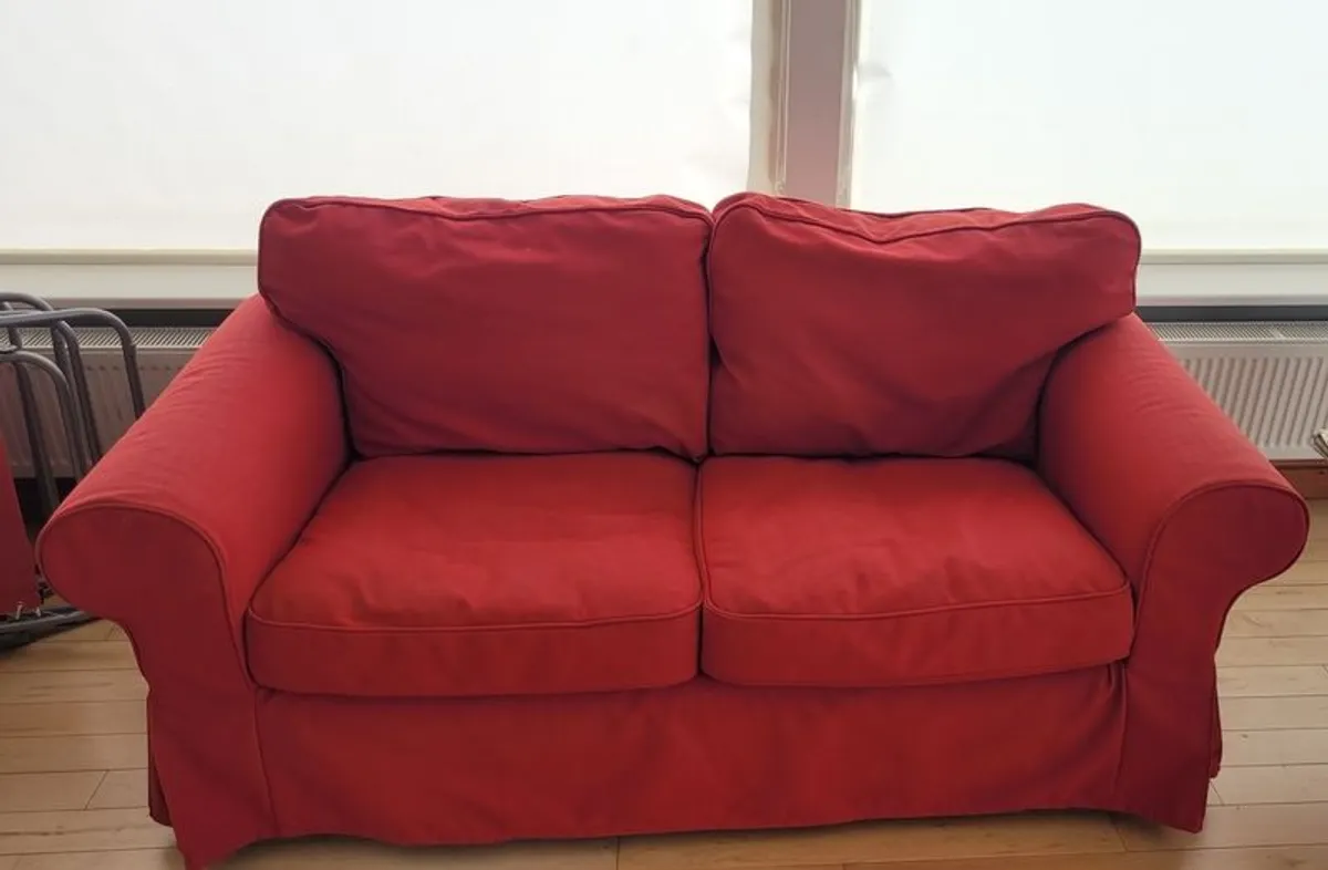Two seater sofa.