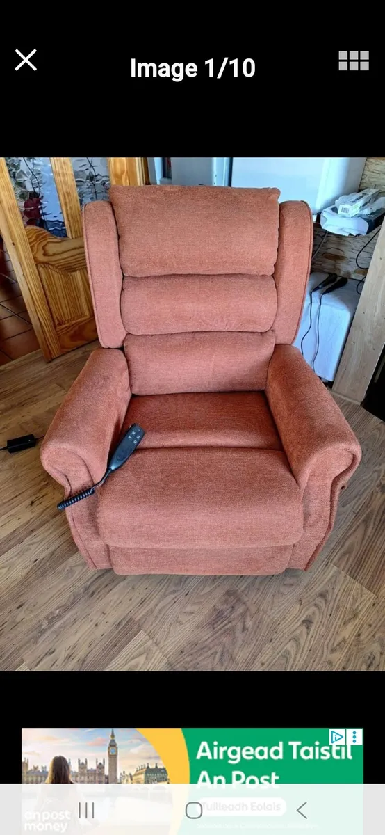 Riser recliner electric armchair - Image 1