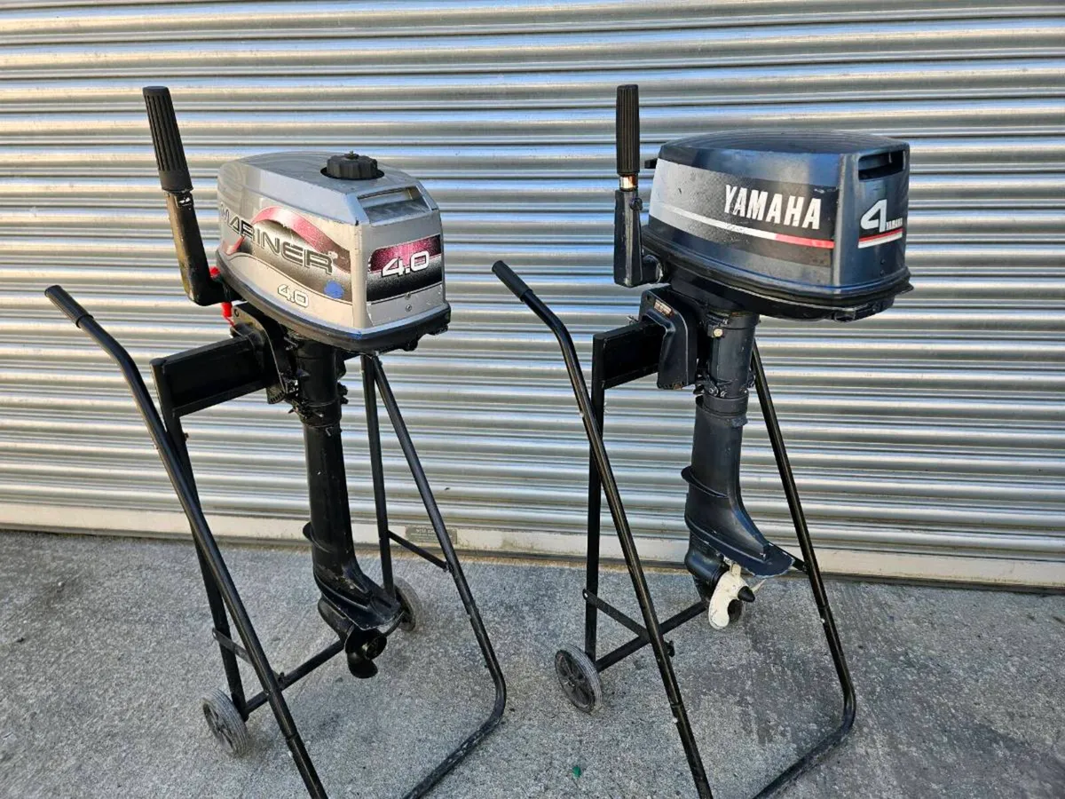 Yamaha 4  hp and Mariner  4hp outboards - Image 2