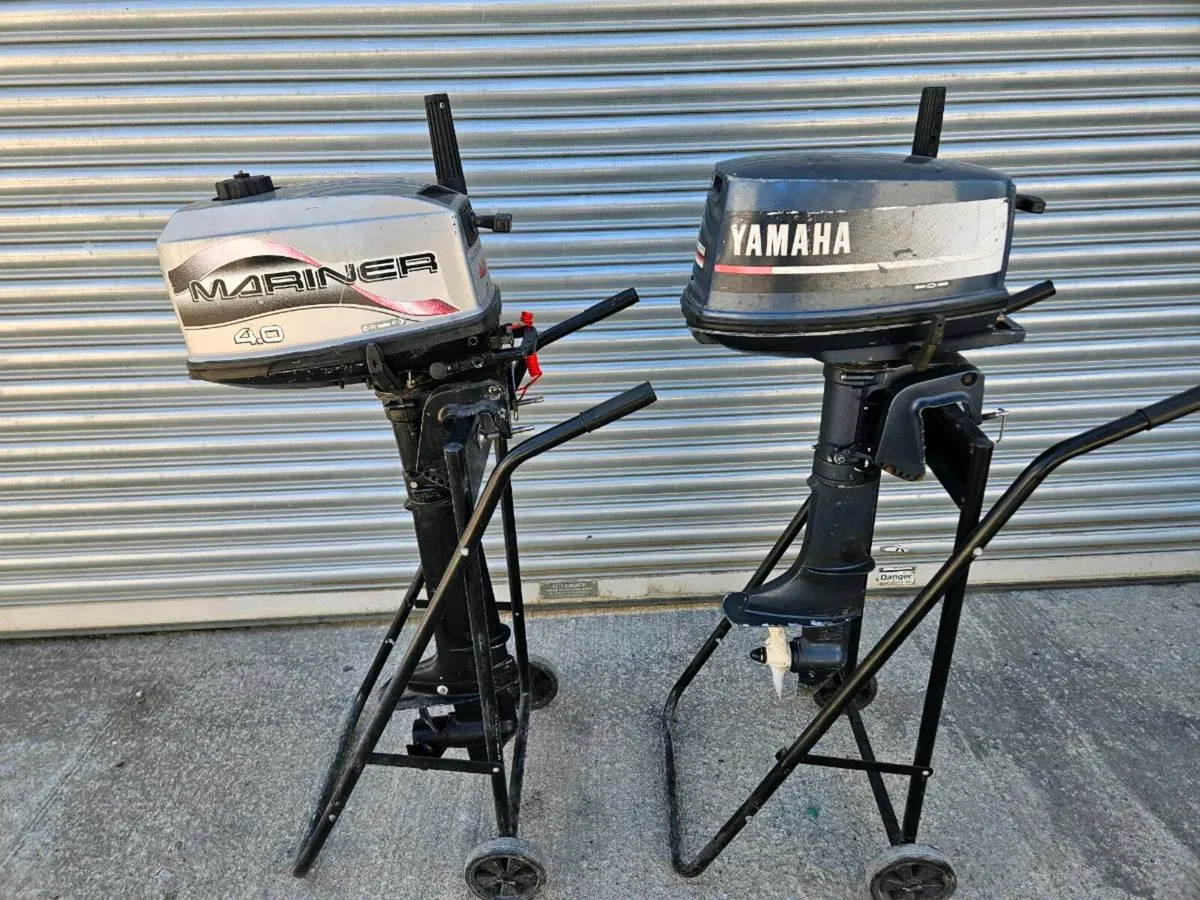 Yamaha 4  hp and Mariner  4hp outboards - Image 3