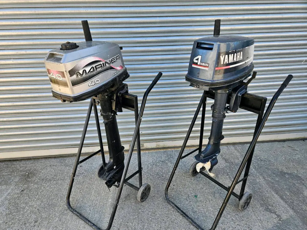 Yamaha 4  hp and Mariner  4hp outboards - Image 4