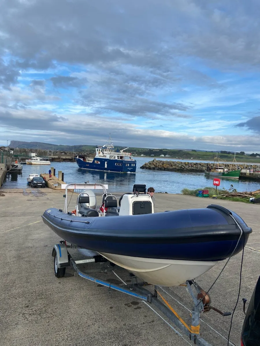 Ribtec 585 RIB Boat with 4 Stroke Honda 90HP - Image 4