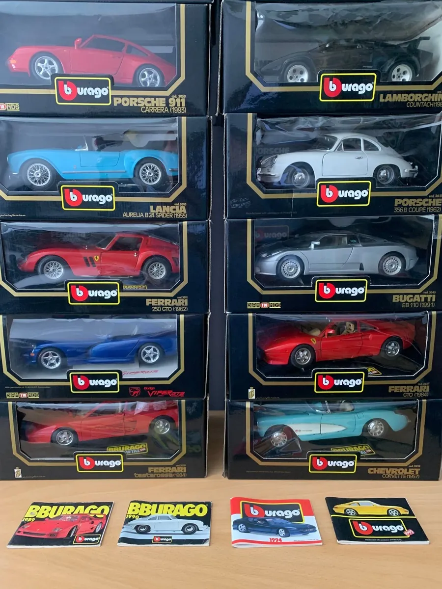 Burago Model Cars Collection - Scale 1/18 - Image 2