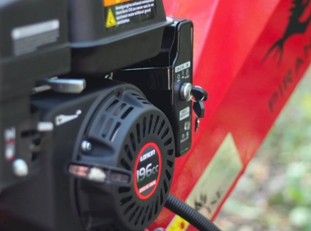 Piranha GSC650E Wood Chipper LIKE NEW - Image 2