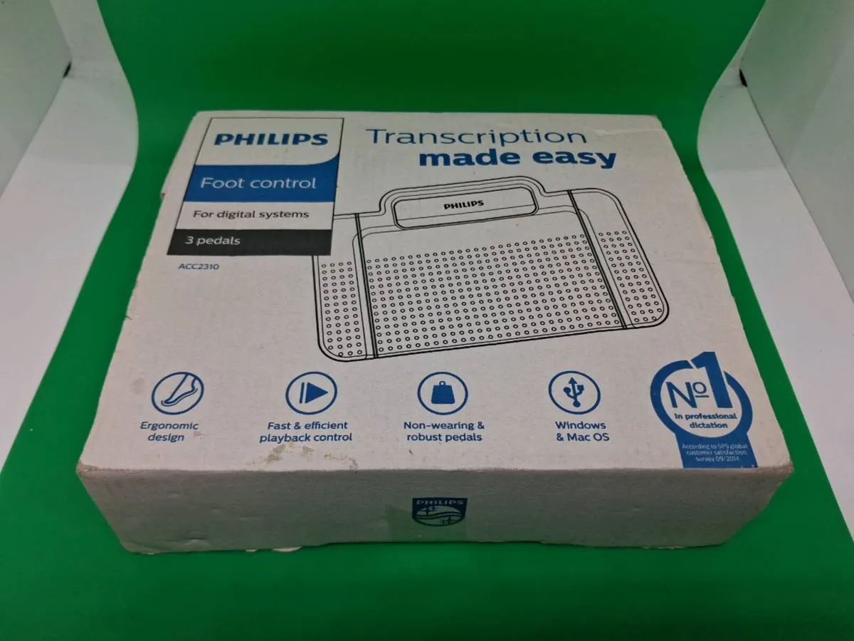 Postage - Philips ACC2310 Foot Control for Digital - Image 1