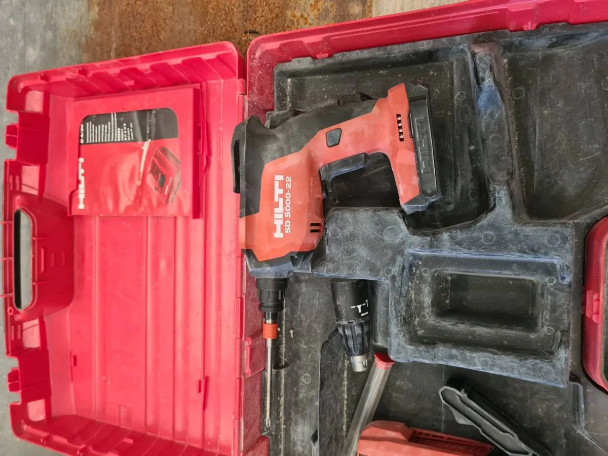 Hilti 22v slabbing gun - Image 2