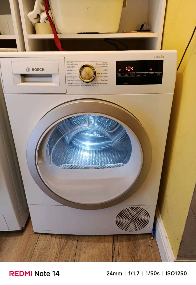 Bosch tumble dryer 6series - Image 1