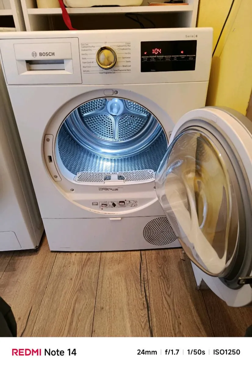 Bosch tumble dryer 6series - Image 2