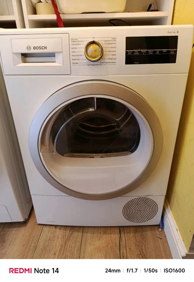 Bosch tumble dryer 6series - Image 3