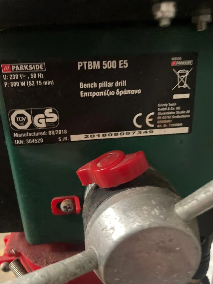 Great Pillar drill with laser and vice - Image 3
