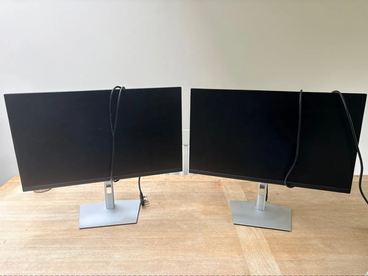2 x Dell P2272HE Monitors - Image 1