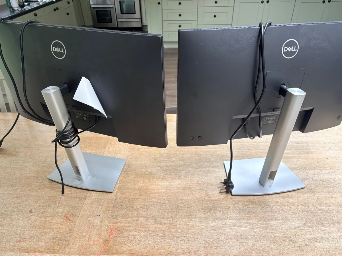 2 x Dell P2272HE Monitors - Image 4