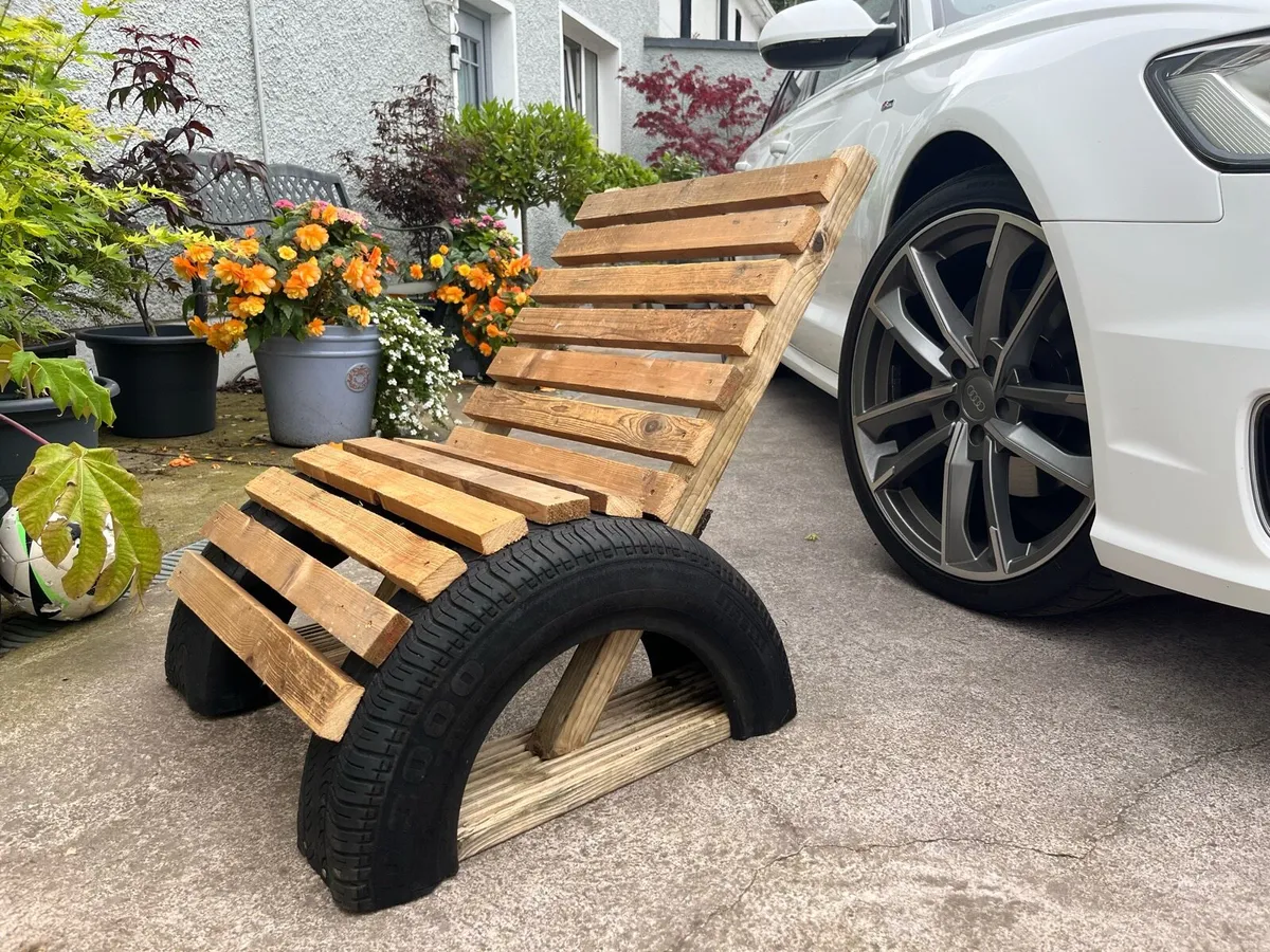Car tire chair - Image 3