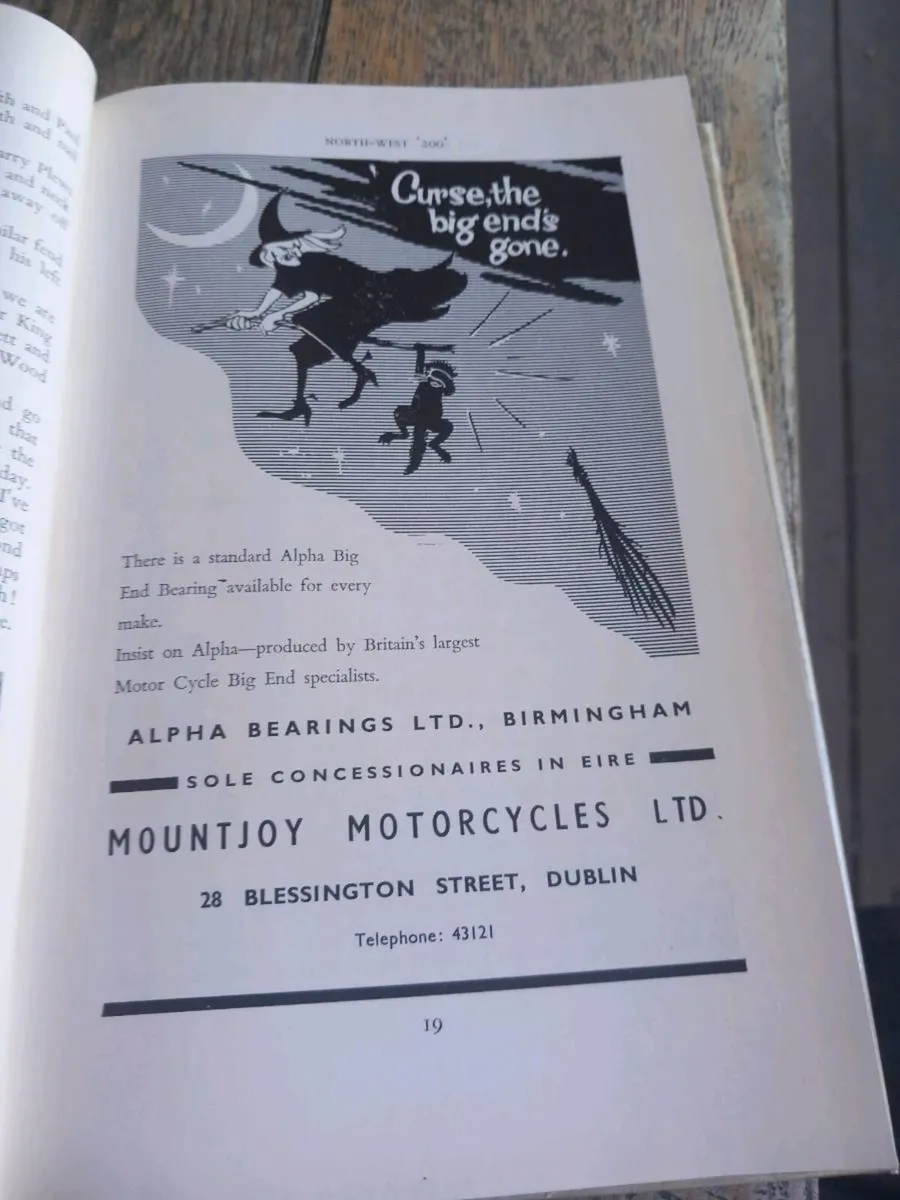 Extremely rare Irish racing book Free reg post D18 - Image 2