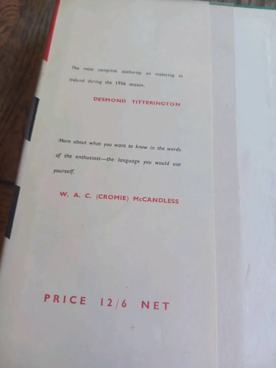Extremely rare Irish racing book Free reg post D18 - Image 3