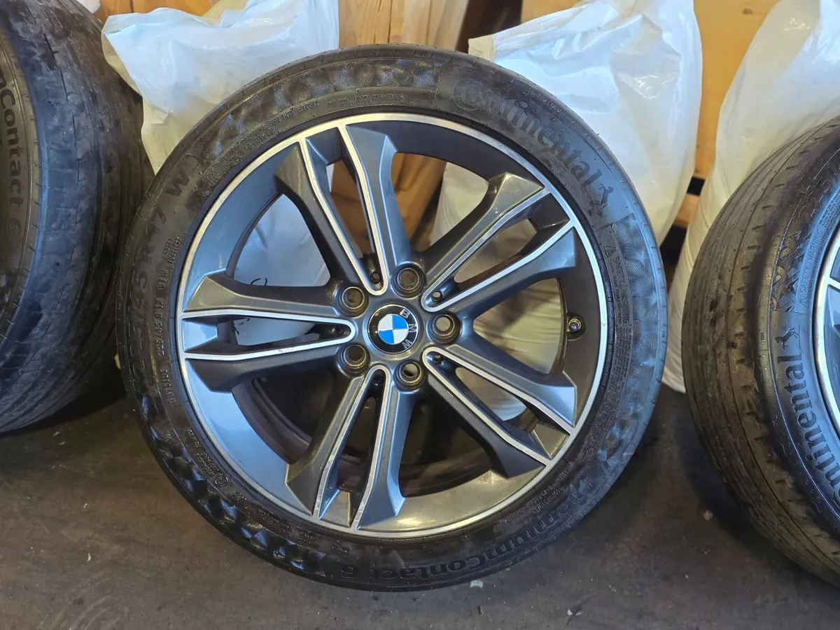 Genuine 17" BMW Alloys 5X112 - Image 3