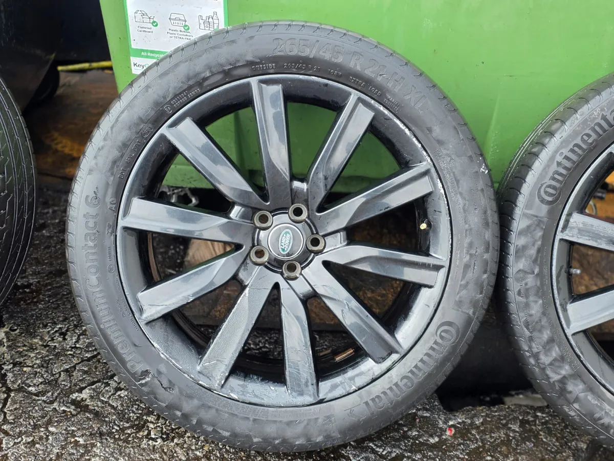 Genuine 21" Range Rover Alloys 5X108 - Image 4