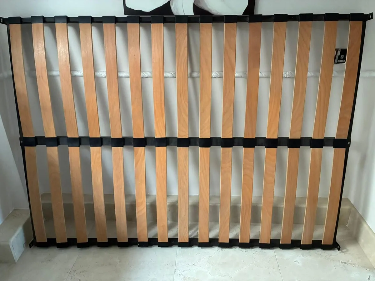 Double Bed Frame & Matress - Image 2