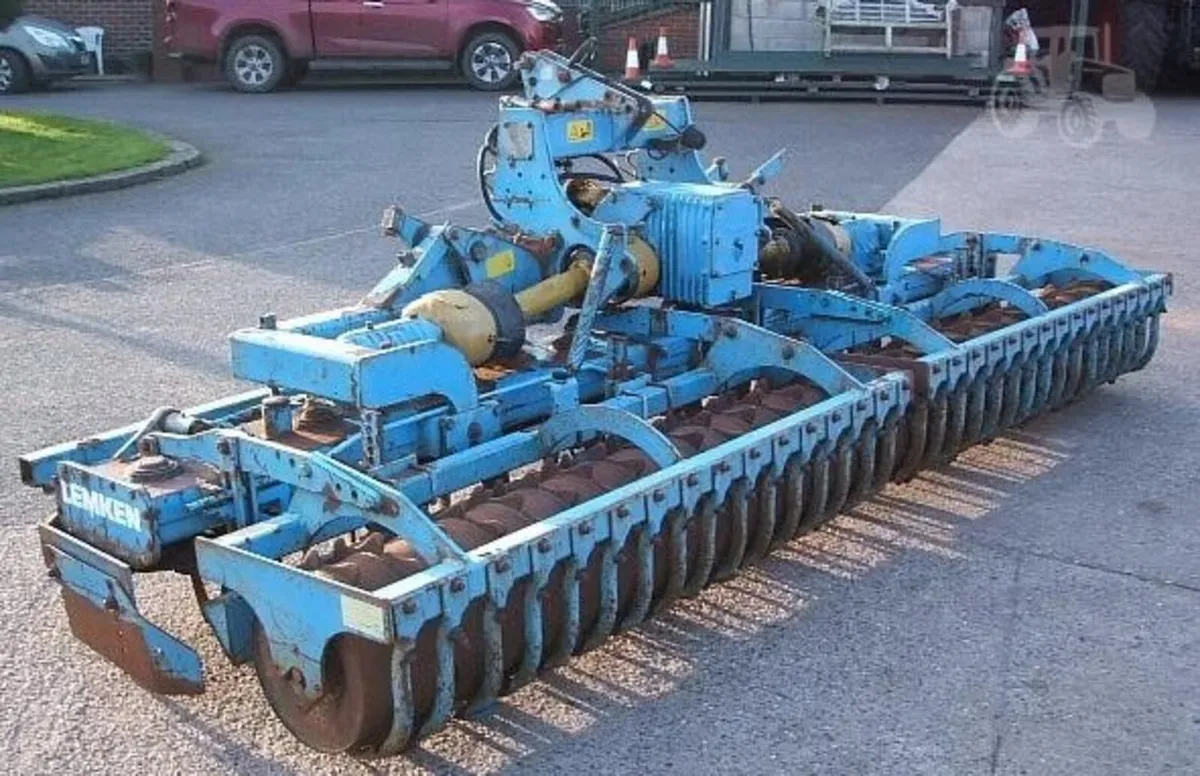 LEMKEN ZIRCON-10 (4m) POWER HARROW, HYD FOLD - Image 1