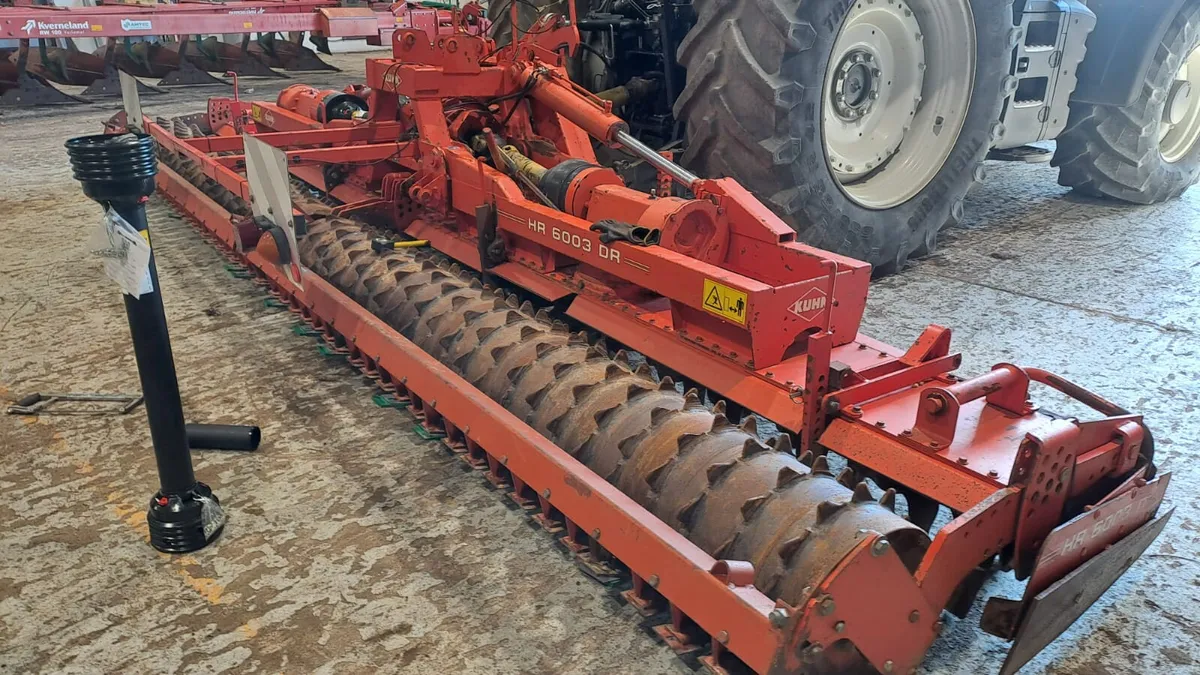 KUHN HR6003 DR POWER HARROW (2005) - Image 4