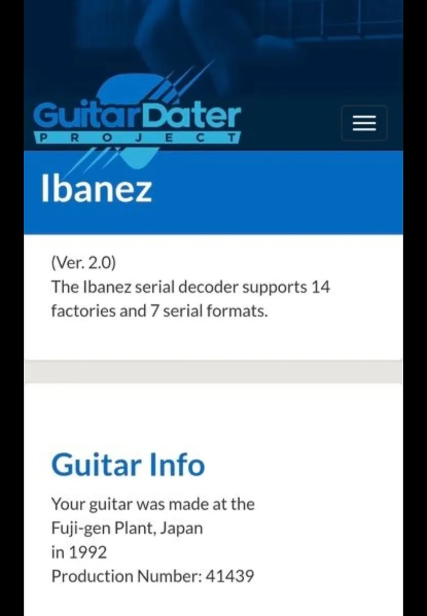 Ibanez GB30 guitar - Image 4
