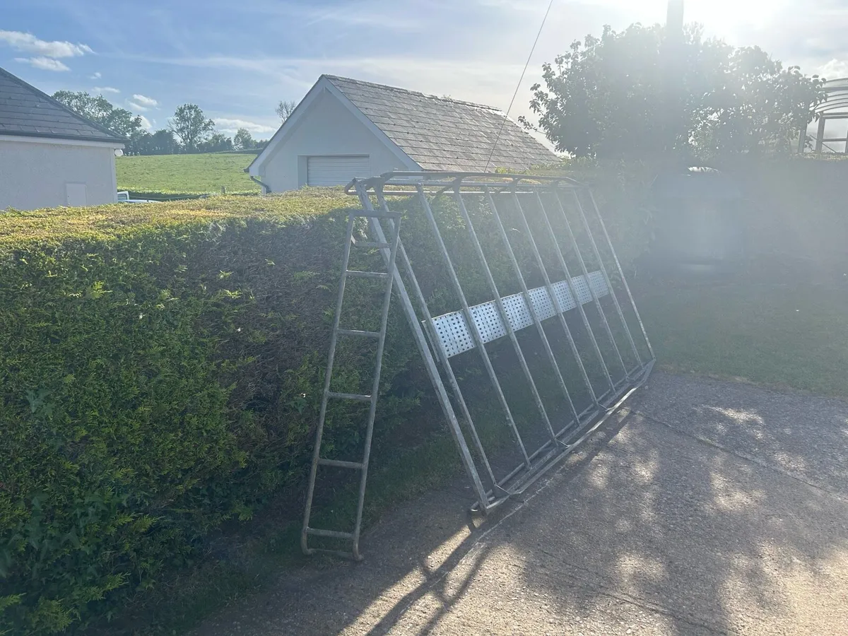 Ford Transit Roof Rack with Ladder - Image 2