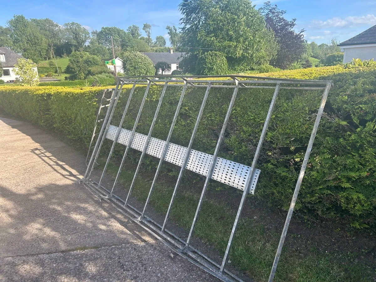 Ford Transit Roof Rack with Ladder - Image 1