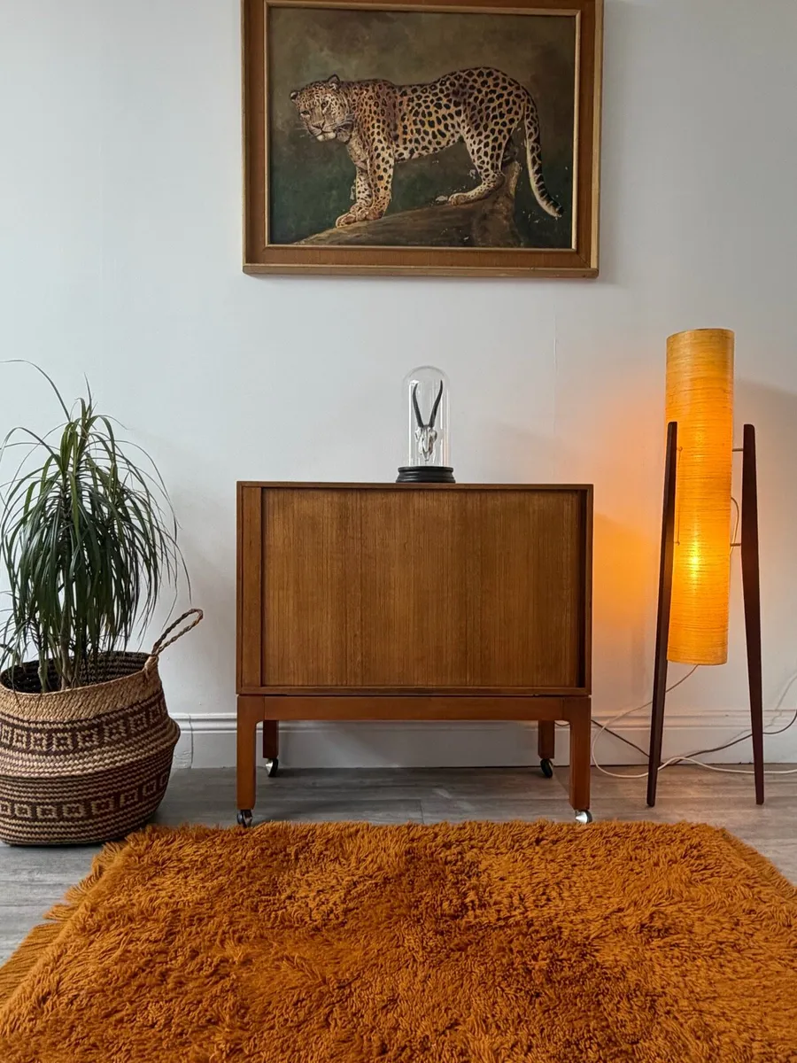 Mid Century Drinks Bar Cabinet - Image 1