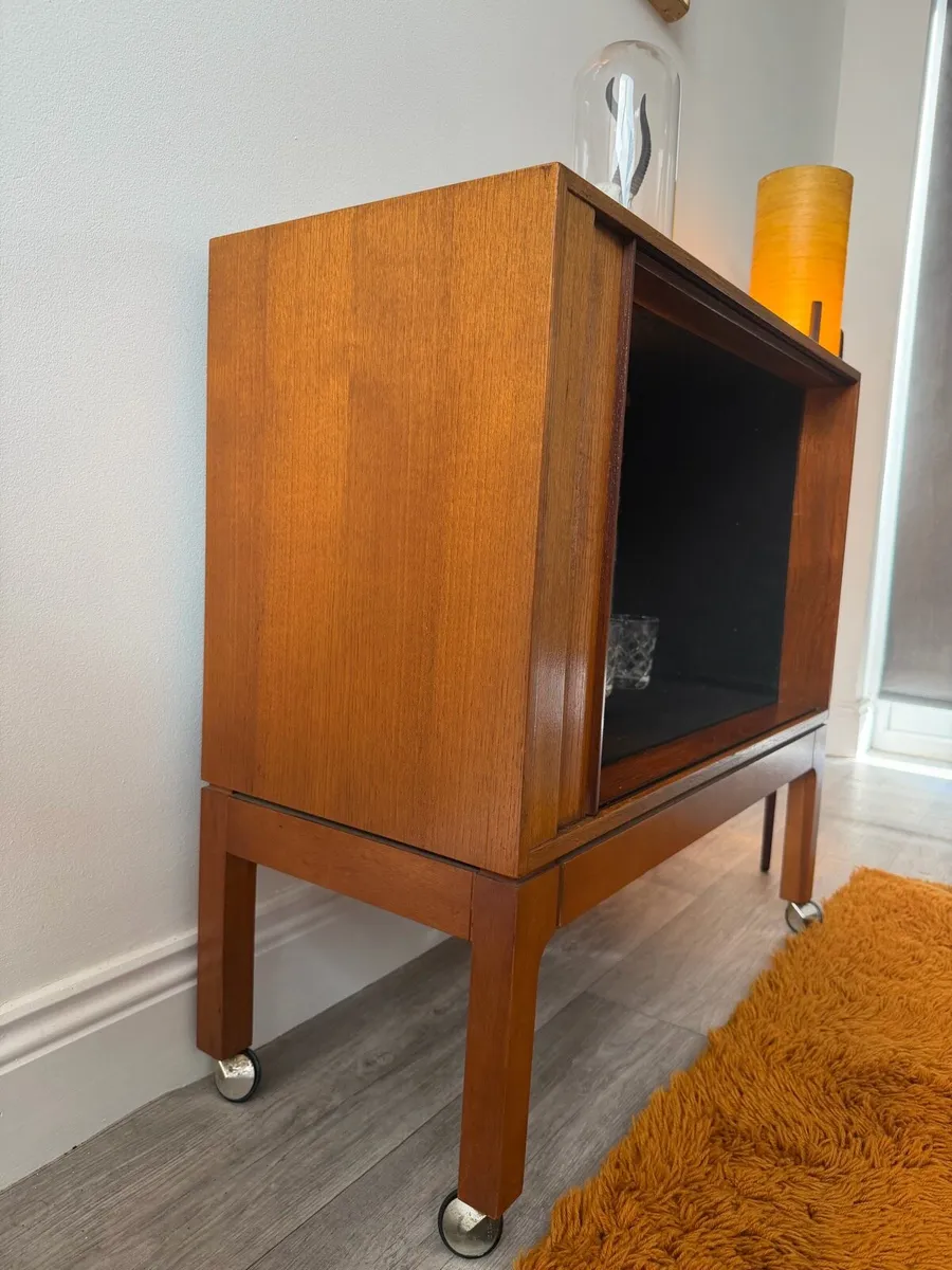 Mid Century Drinks Bar Cabinet - Image 4