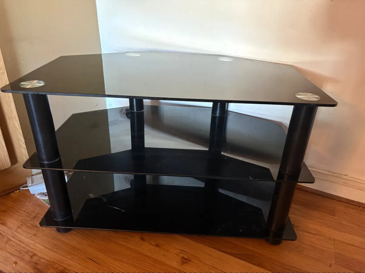 Glass TV stand - Image 3