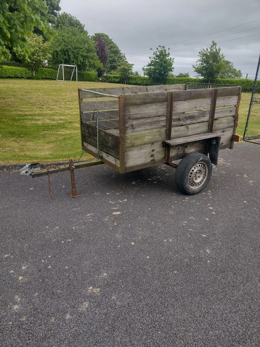 Car trailer 7ft x 4ft - Image 2