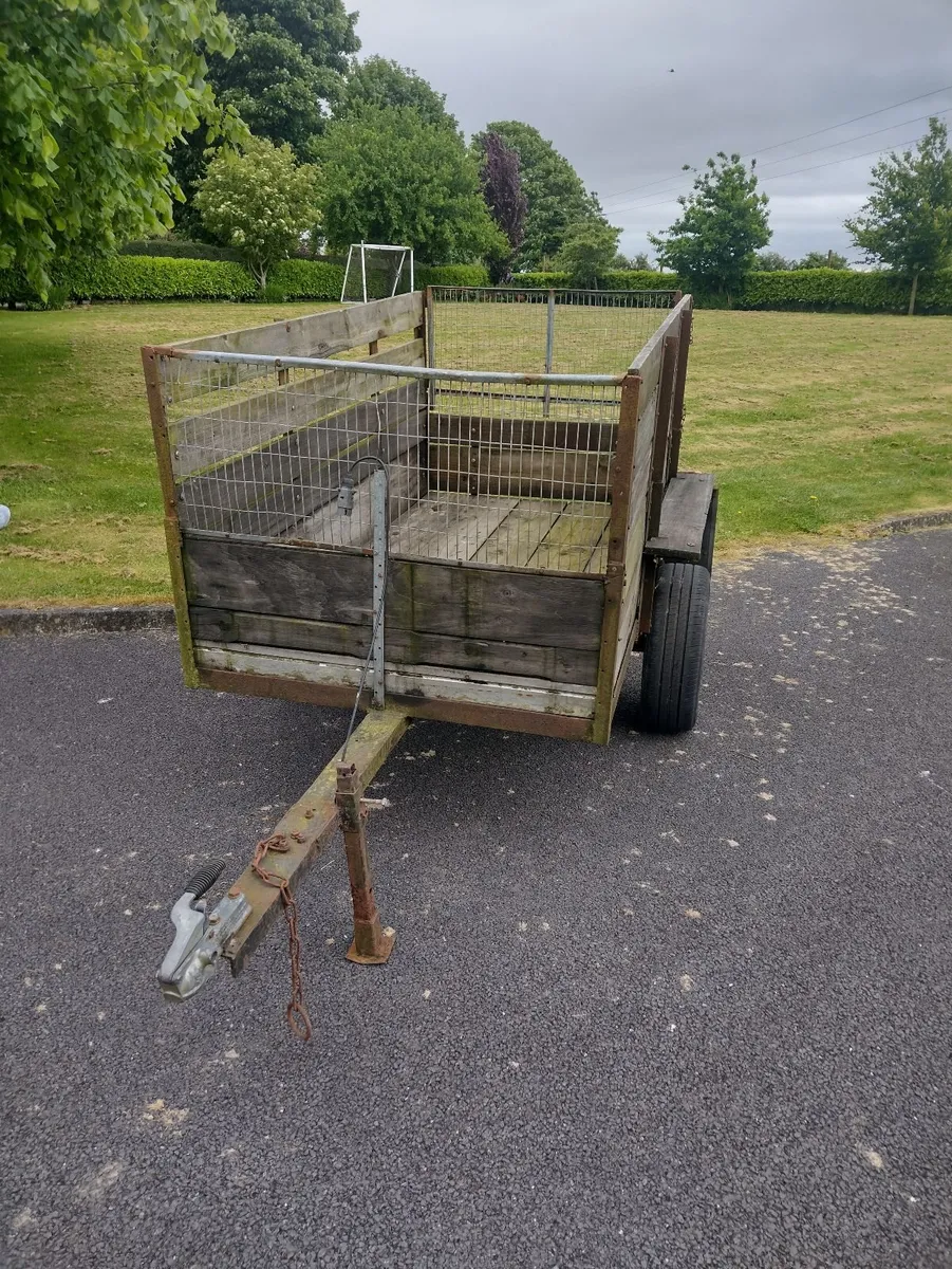 Car trailer 7ft x 4ft - Image 3