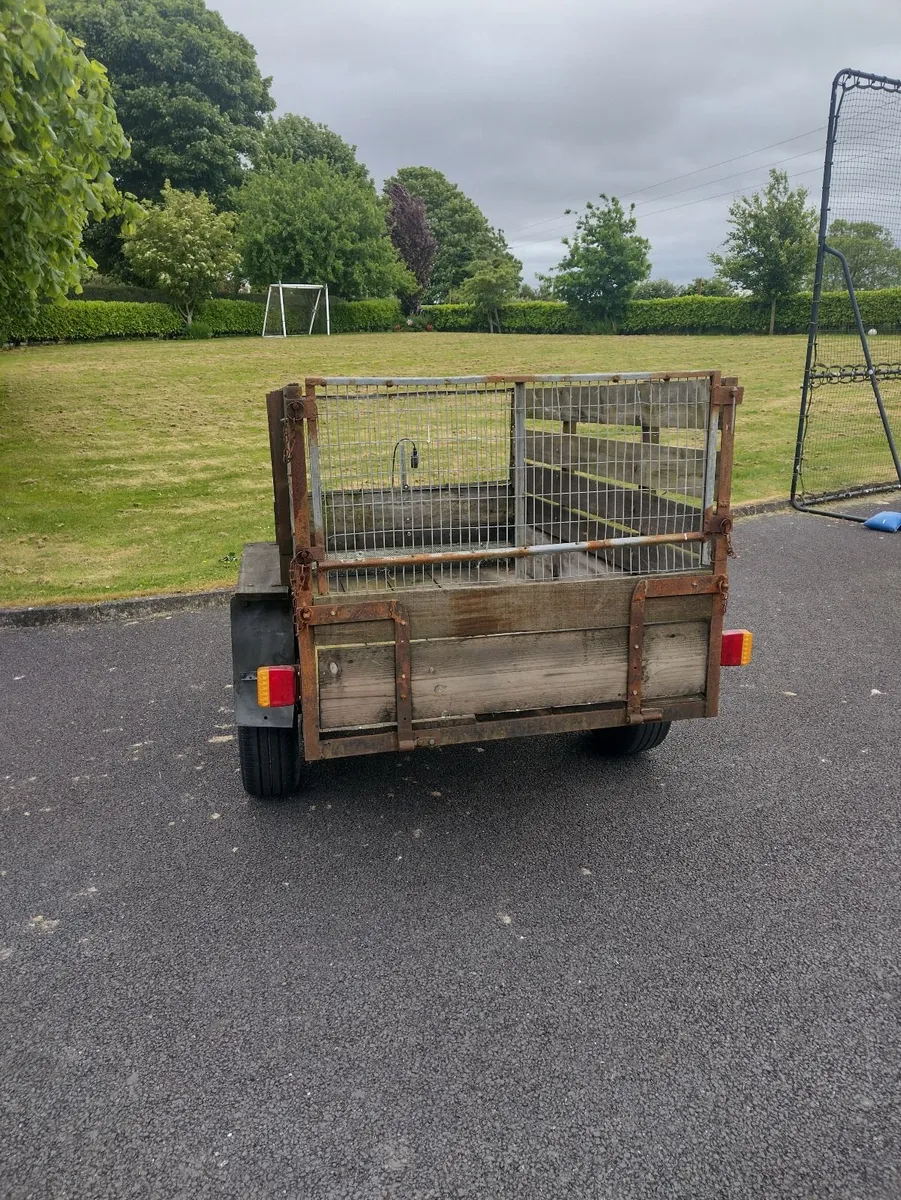 Car trailer 7ft x 4ft - Image 4