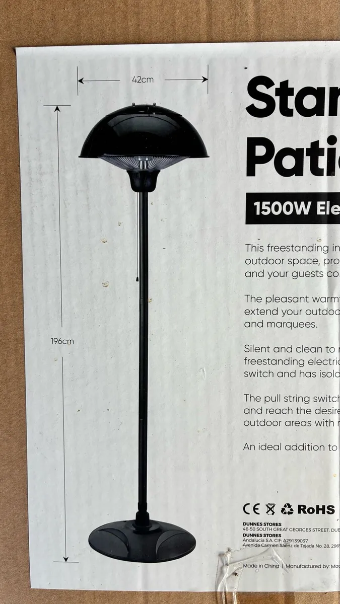 Patio heater - Image 2