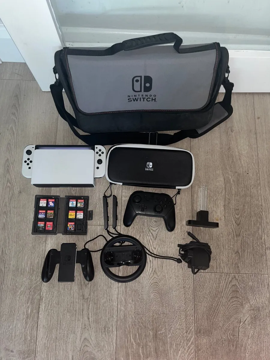 Nintendo Switch OLED Bundle - Image 1