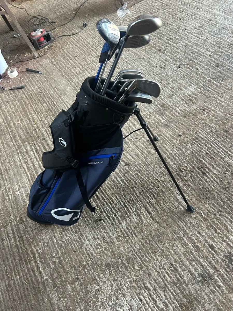 Full golf set and bag - Image 2