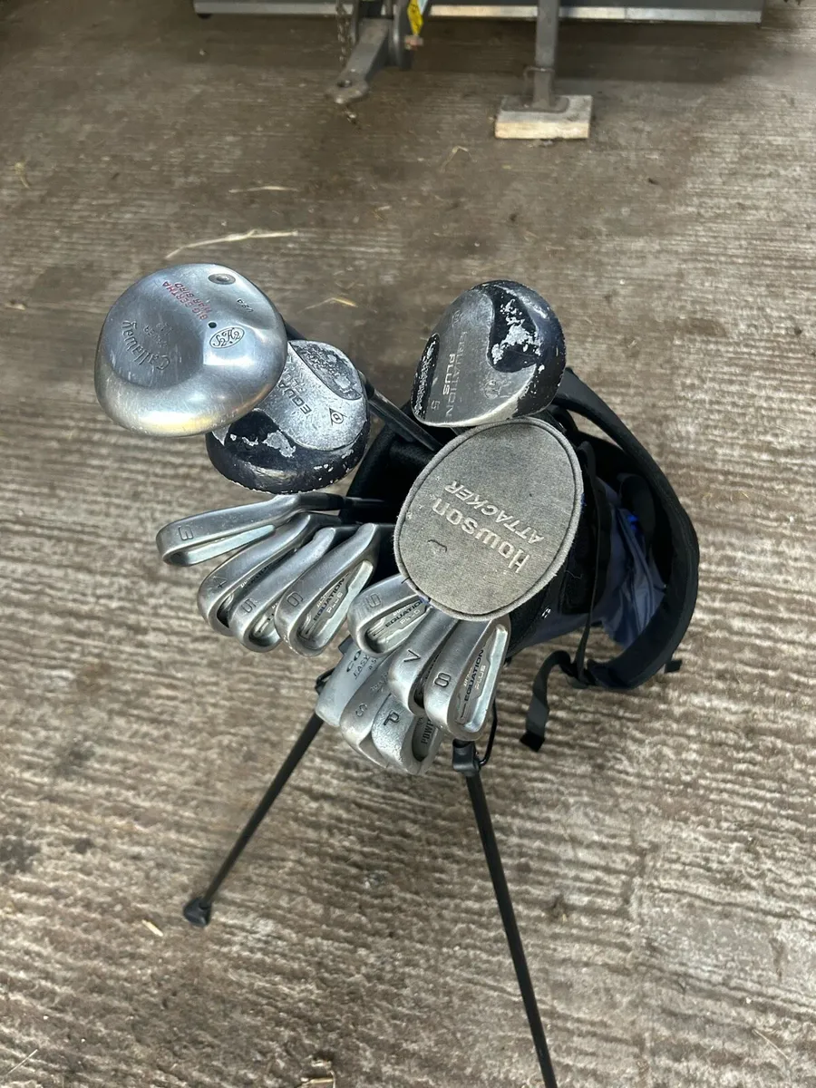 Full golf set and bag - Image 1