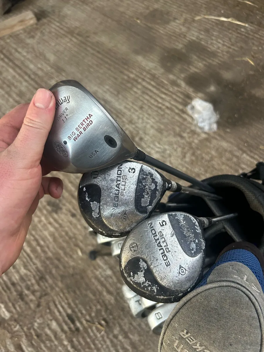 Full golf set and bag - Image 3