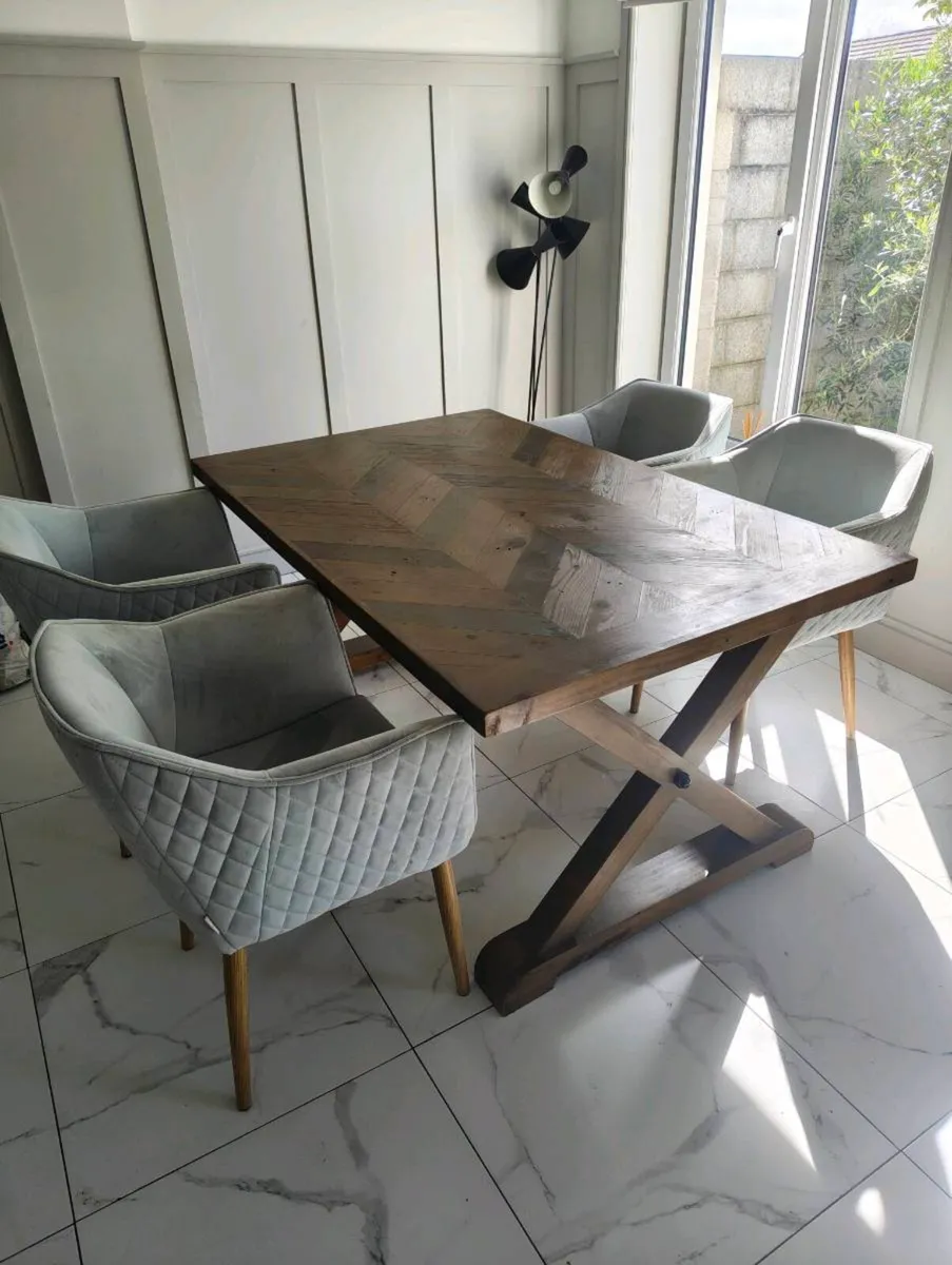 Kitchen Table and Chairs - MUST BE COLLECTED 29/05 - Image 2