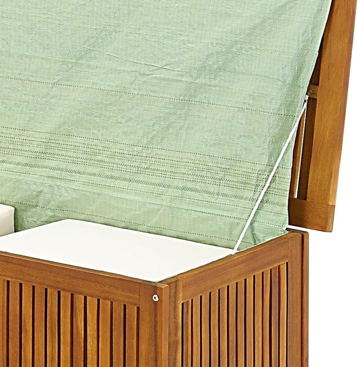 Acacia Wood Garden Storage Box 205L - Image 2