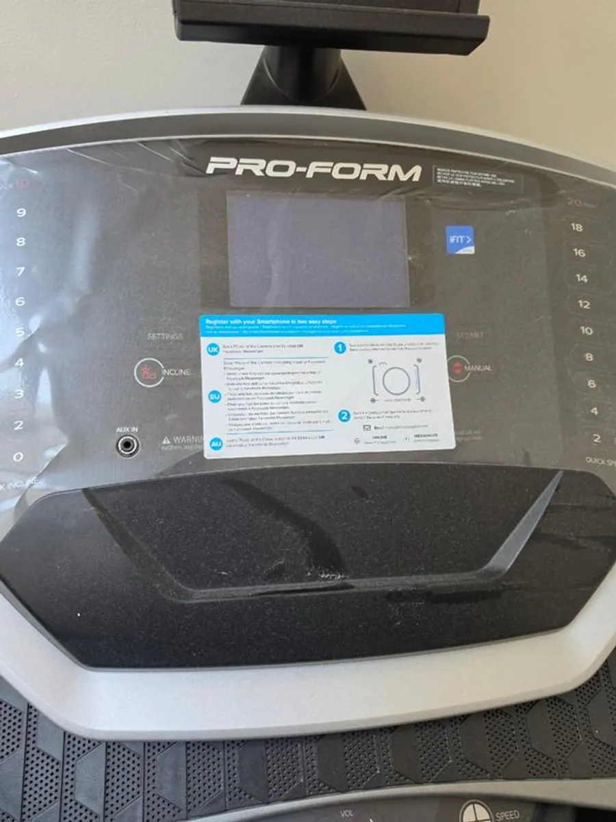 Treadmill...PRO FORM....Free to take - Image 3