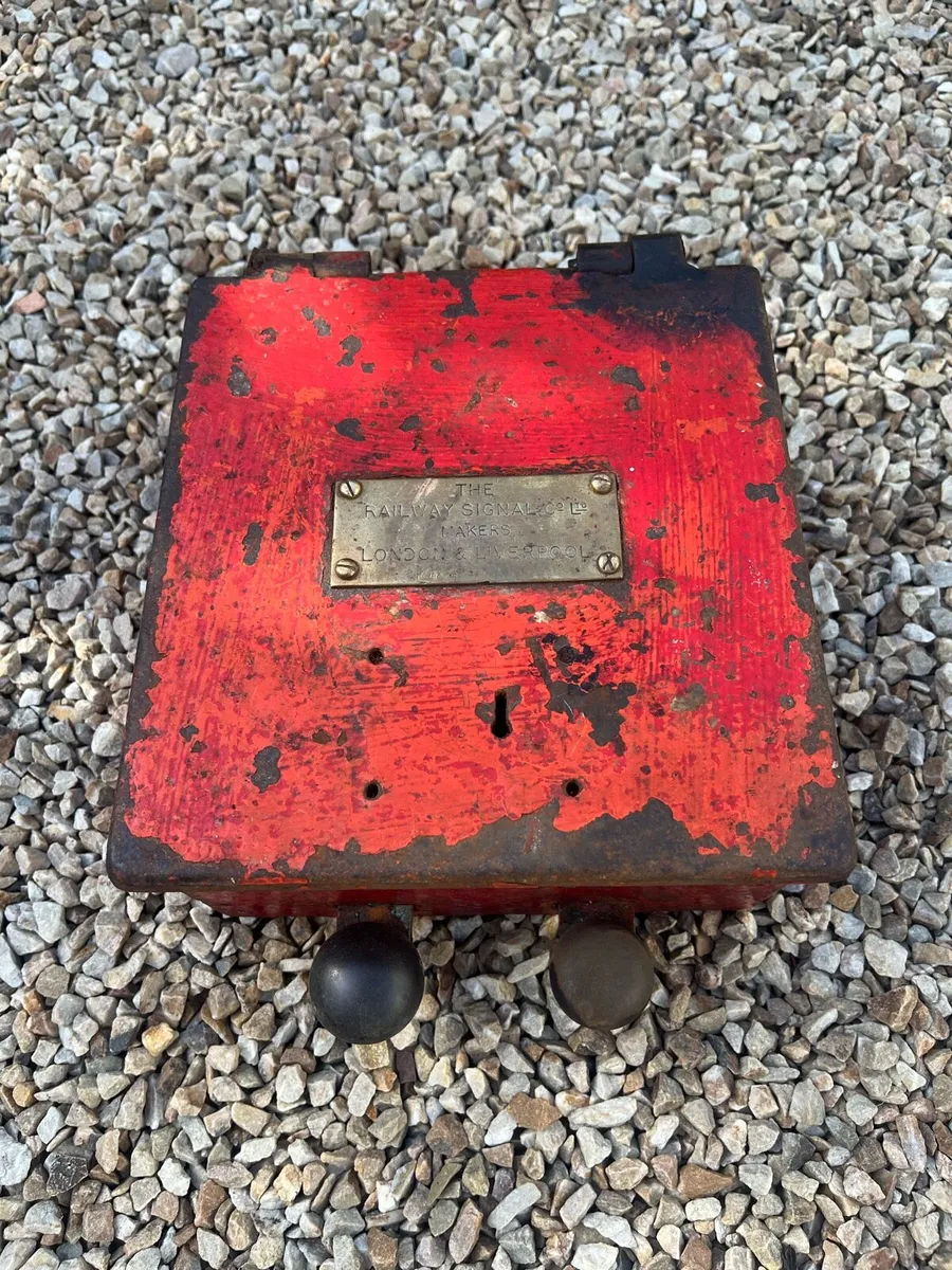 Antique Railway Signal Equipment - Image 1