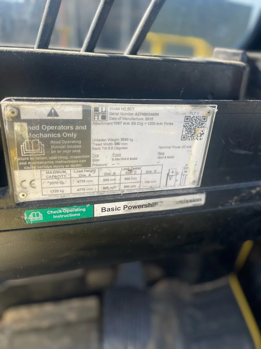 Forklift & attachments - Image 4