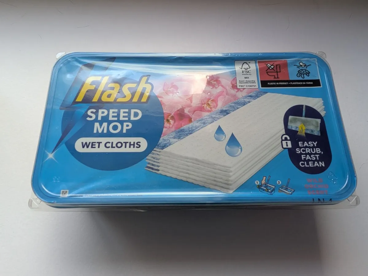 7 x 24 Flash Speed Mop Refill Packs - Image 1