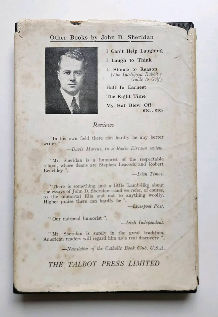 It Stance to Reason (1947) - Vintage Golf Book - Image 3
