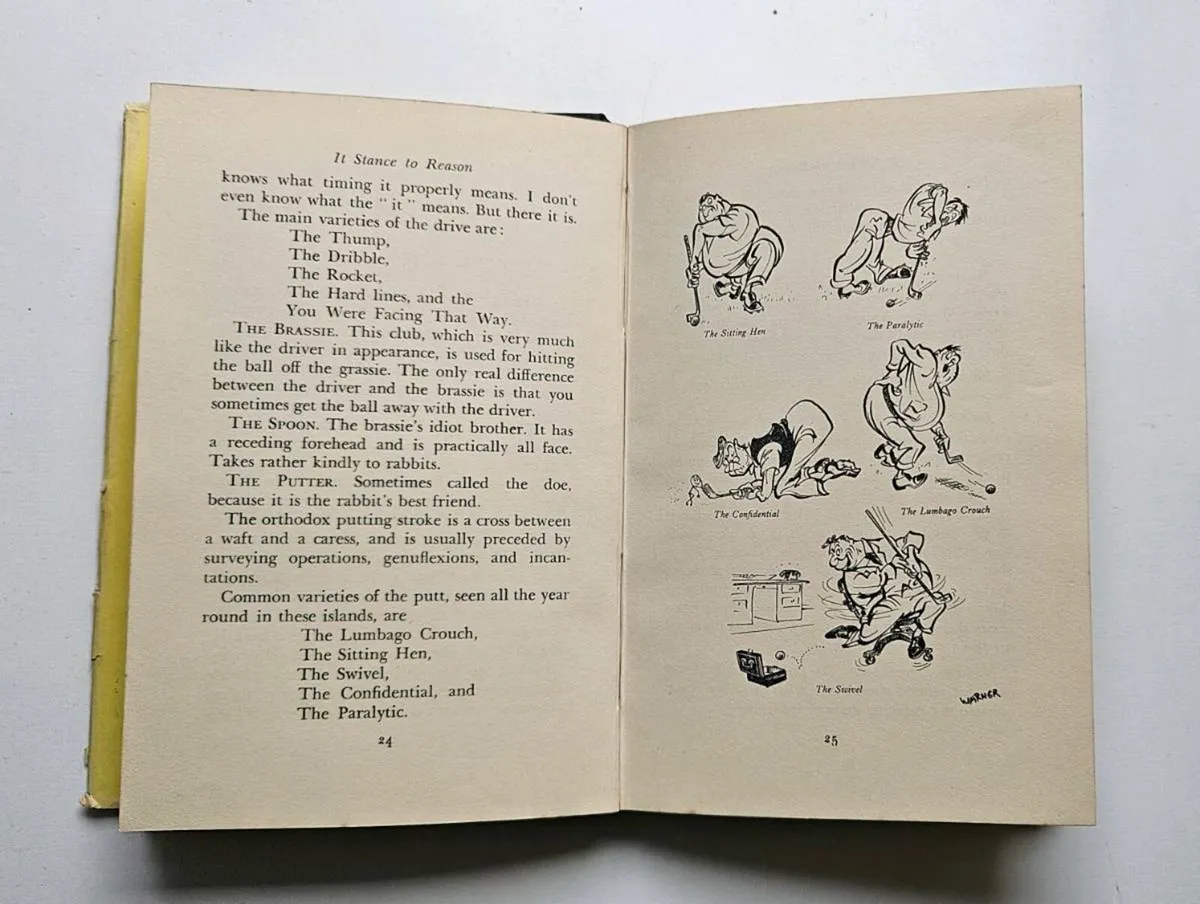 It Stance to Reason (1947) - Vintage Golf Book - Image 4