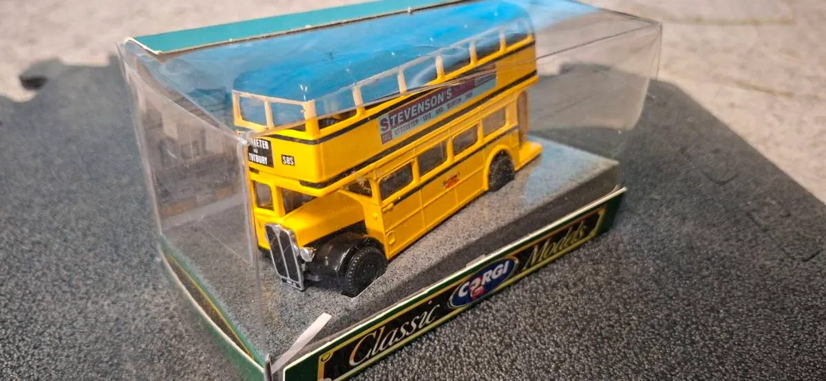 Corgi Double decker bus - Image 1