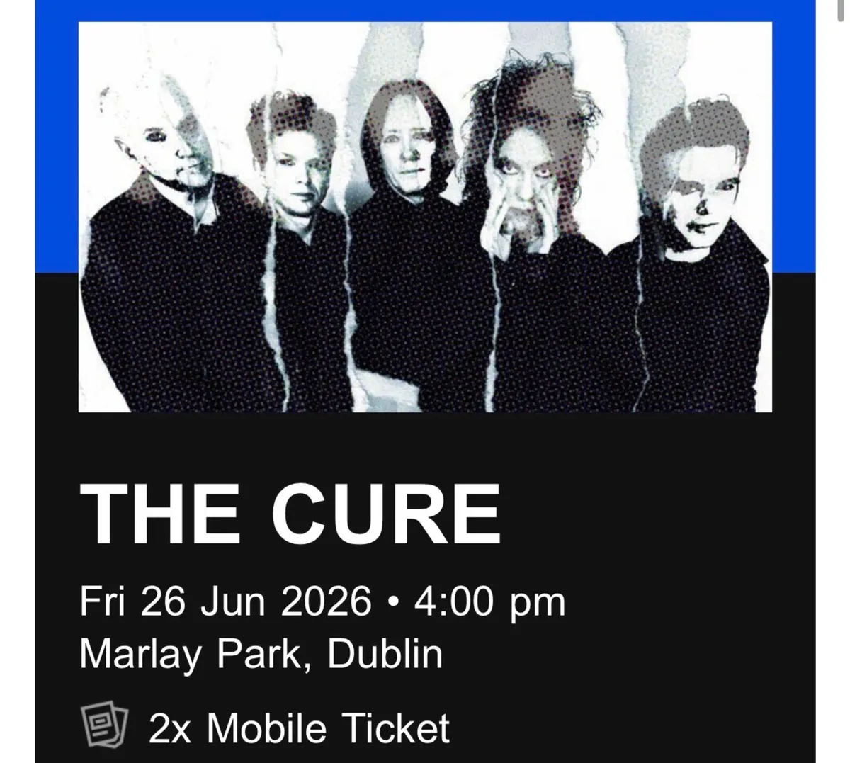 The Cure Marlay Park Dublin - Image 1